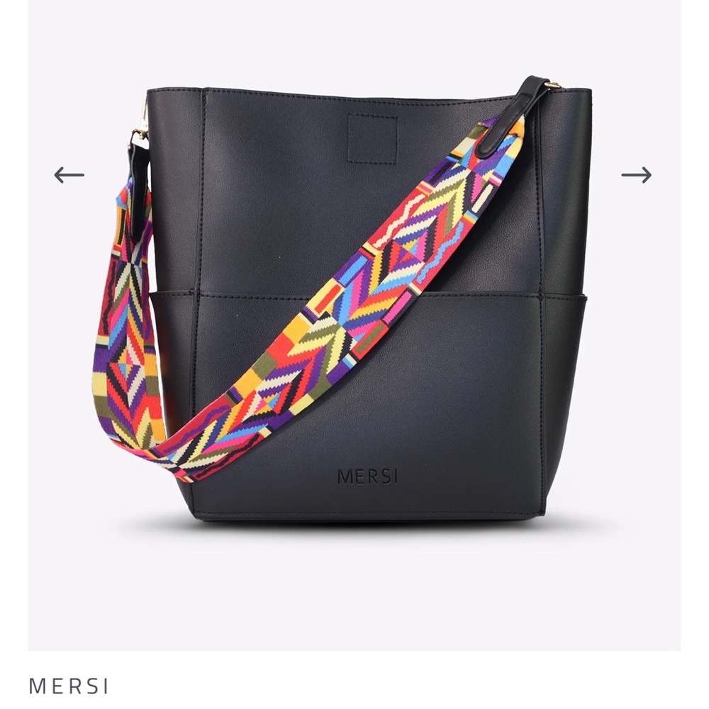 COPY - Brand new vegan bag with extra change purse.